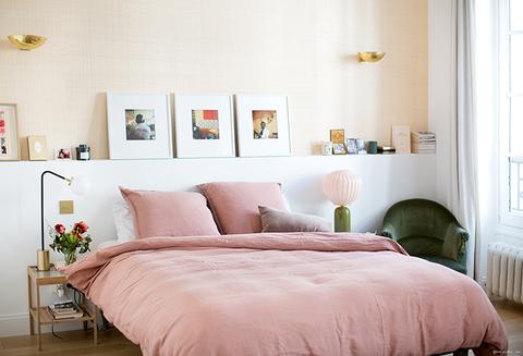 Trending: Minimalist Pink Bedrooms