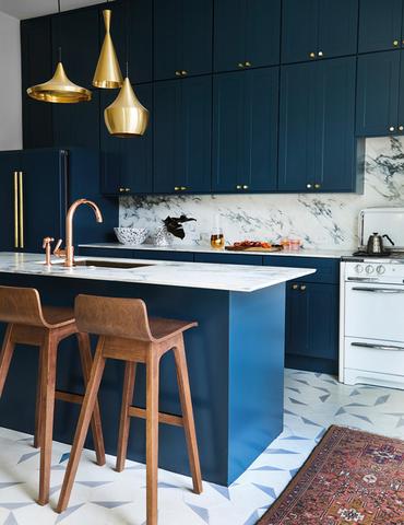 Blue Kitchen Cabinets - Here's Where to Buy Them