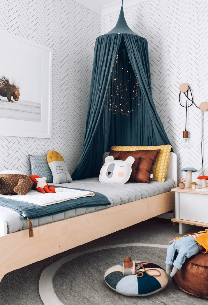 Trending Scandi Style Kids Bedroom