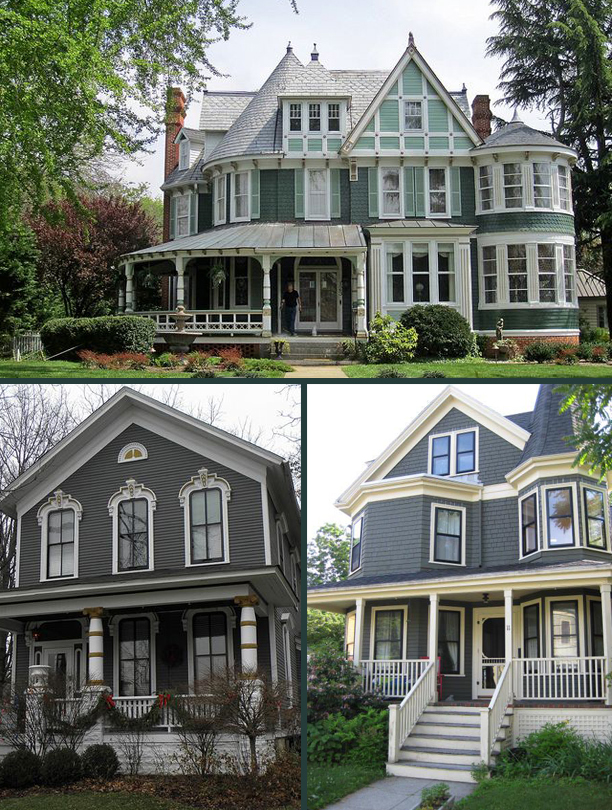 The New House Exterior Color Palette - Outside Paint Colors For Victorian Homes