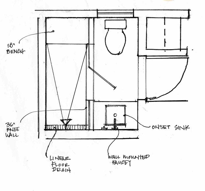 buckhead atlanta guest bath detail