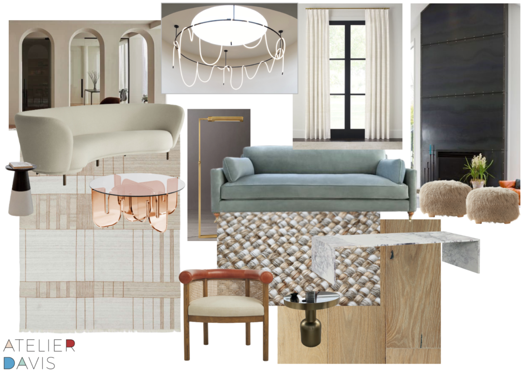 Moodboard Monday: Modern Great Room in Atlanta